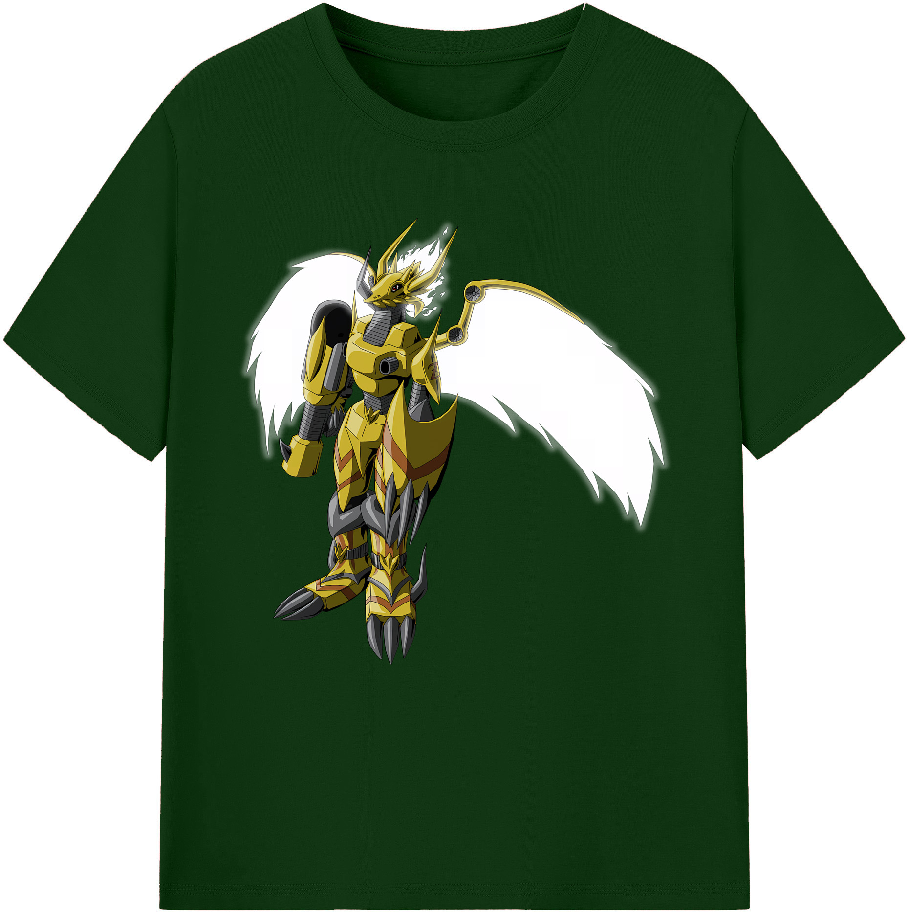 （画像用） Digimon デジタルモンスター/デジモン 綿100％半袖Tシャツ（フロントプリント）
